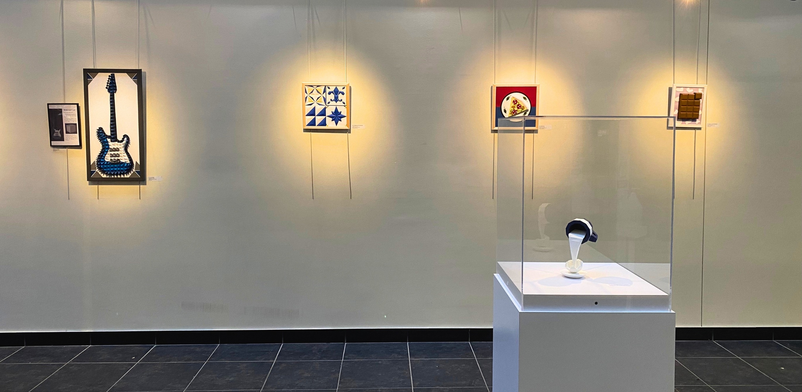 Vue de l’exposition Ce n’est pas que du papier