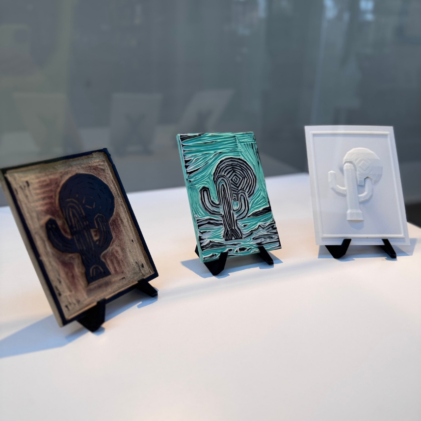Œuvre présentée dans l’exposition Mandacaru