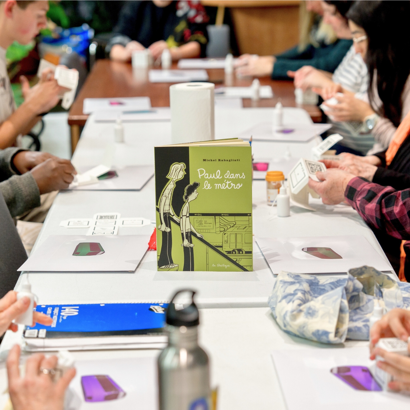 Atelier de création du projet Racines plurielles
